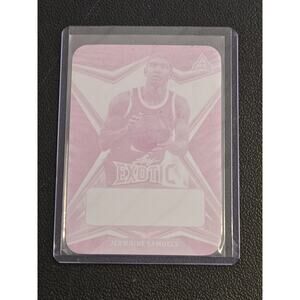 2022-23 Leaf Exotic - Tiger Printing Plates Magenta #BA-JS2 Jermaine Samuels #/1